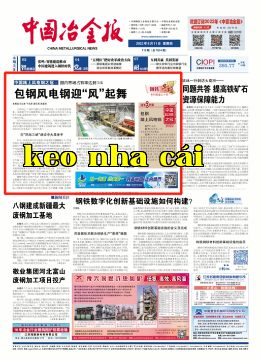 [Vua thép trên đất liền Trung Quốc] Thị phần thị trường nội địa đạt 1/4, thép gió Bao Thép 
